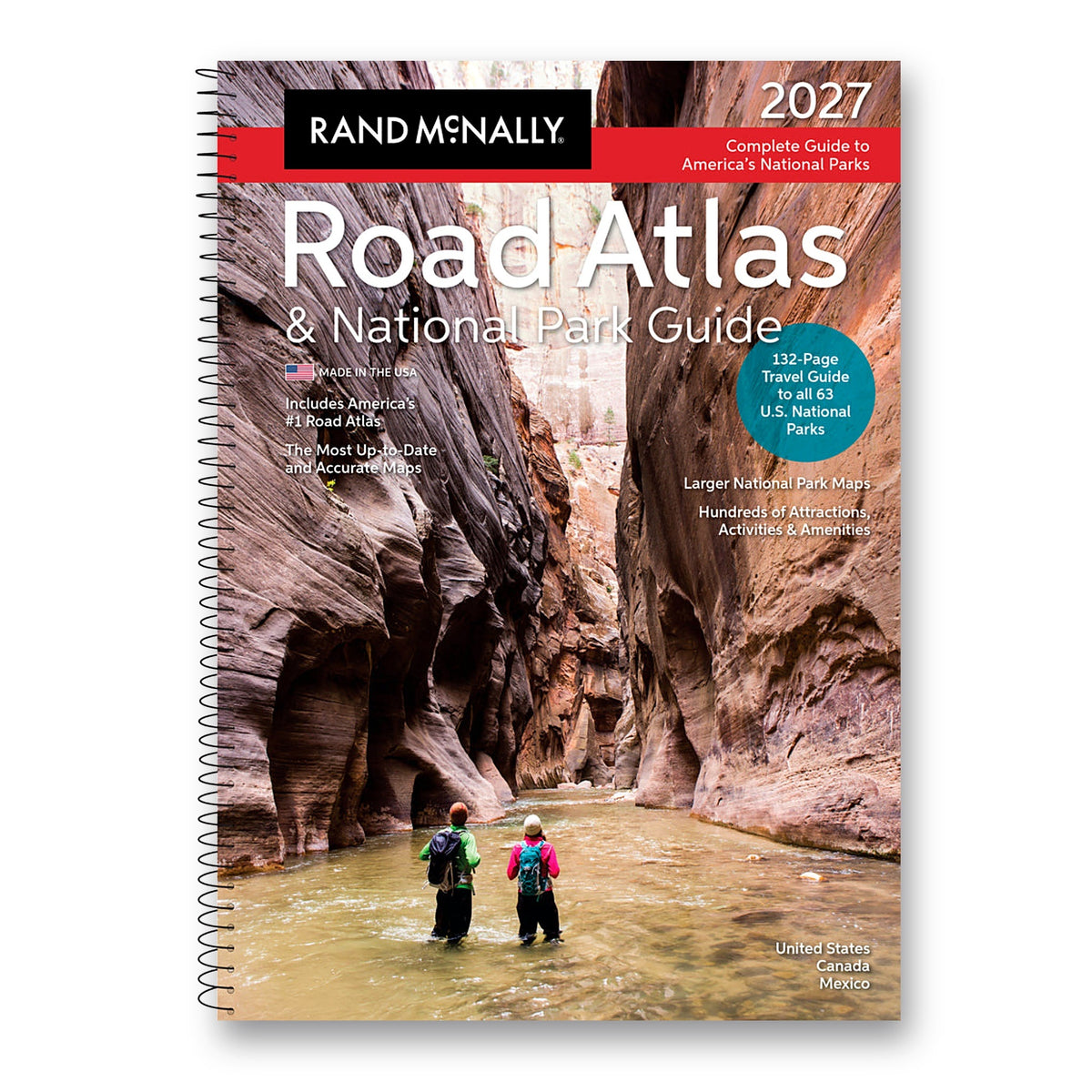 Rand McNally 2027 Road Atlas & National Park Guide