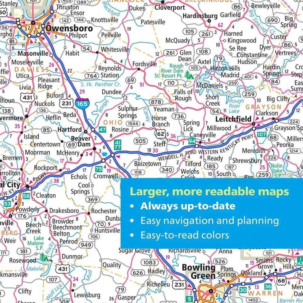 Maps you can read at a glance